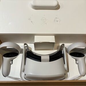 Oculus Quest 2 - VR Headset and Controllers Set - White; 128 GB